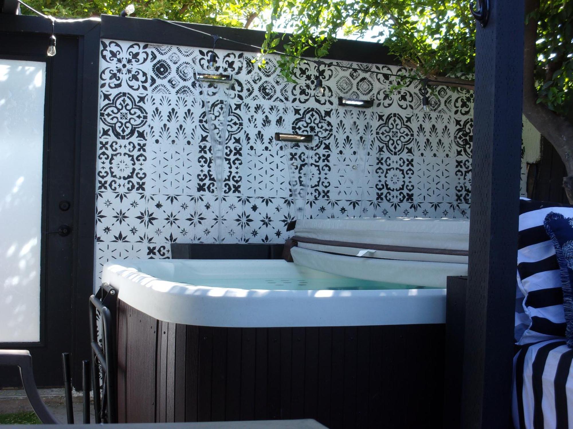 Updated Dwntwn 2Bd Twnhse W/Hot Tub& Private Patio Palm Springs Bagian luar foto